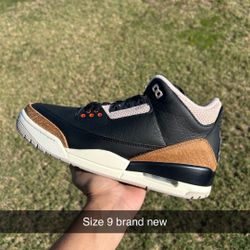 Jordan 3 Elephant Size 9