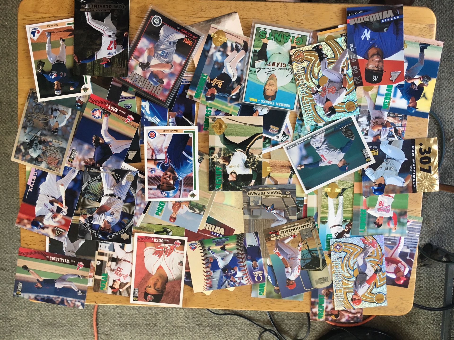 Baseball sports cards collectors lot