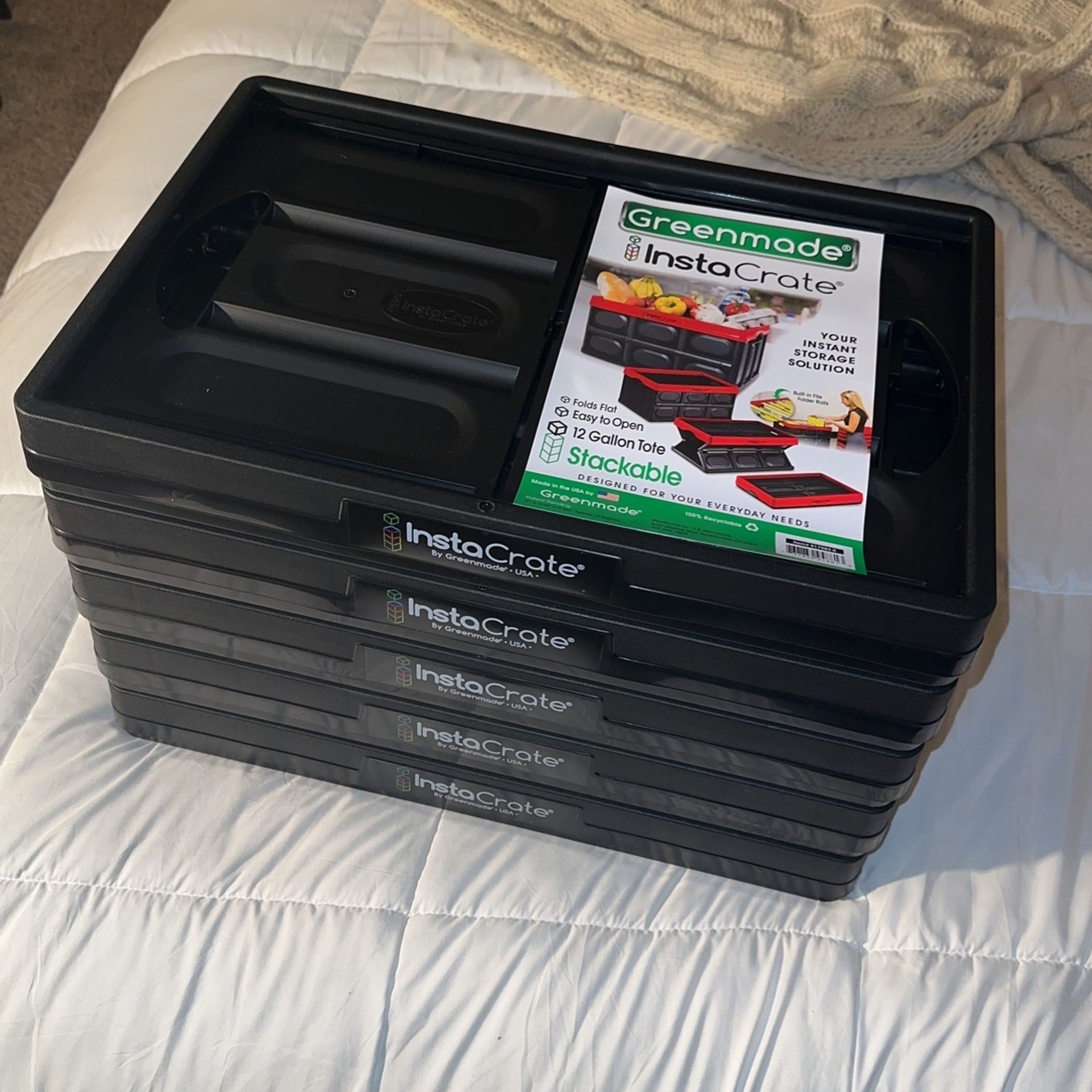 Greenmade Collapsible Storage Crates