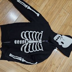 Boys Glow In The Dark Skeleton Jacket