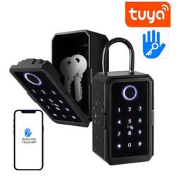 Smart Key Lock Box with Fingerprint & Keypad
