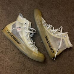 OFF-WHITE x Converse Sz 7.5 Chuck 70 The Ten 2018