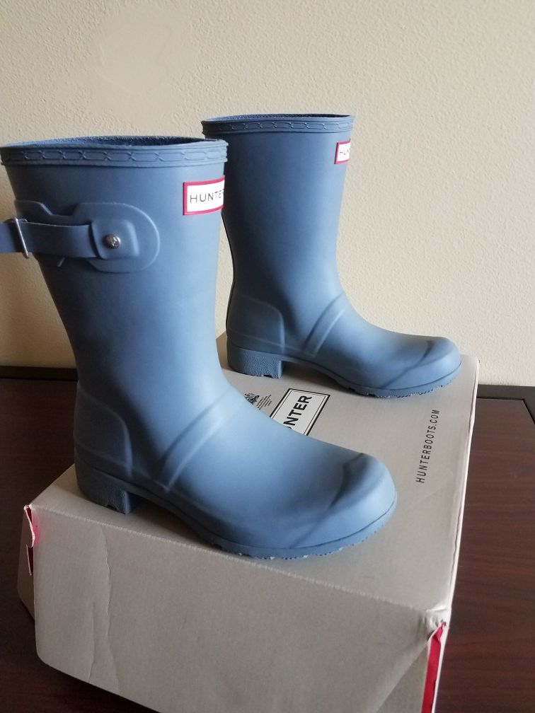 New Gull Grey HUNTER Boots