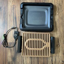 Nonstick Portable Electric Grill 