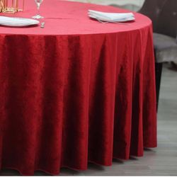 6 Wine Round Tablecloth