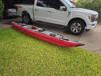 16 foot inflatable Kayak, Innova W/ paddle