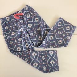 Carter's 7 Girl Pajama Bottoms Fleece Southwest Pattern Geometric Purple Pink Tr