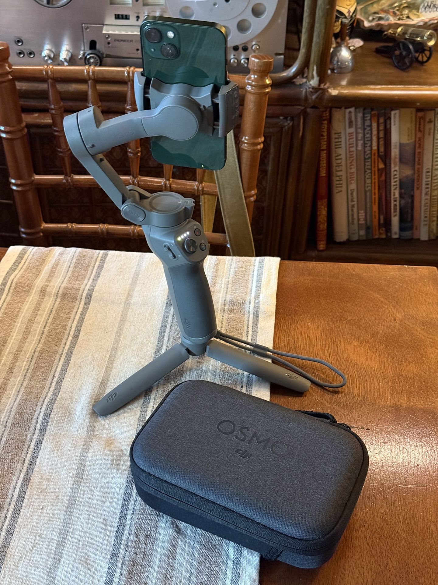 DJI Osmo Mobile 3 Smartphone Gimbal w/ Hardcase and Tripod