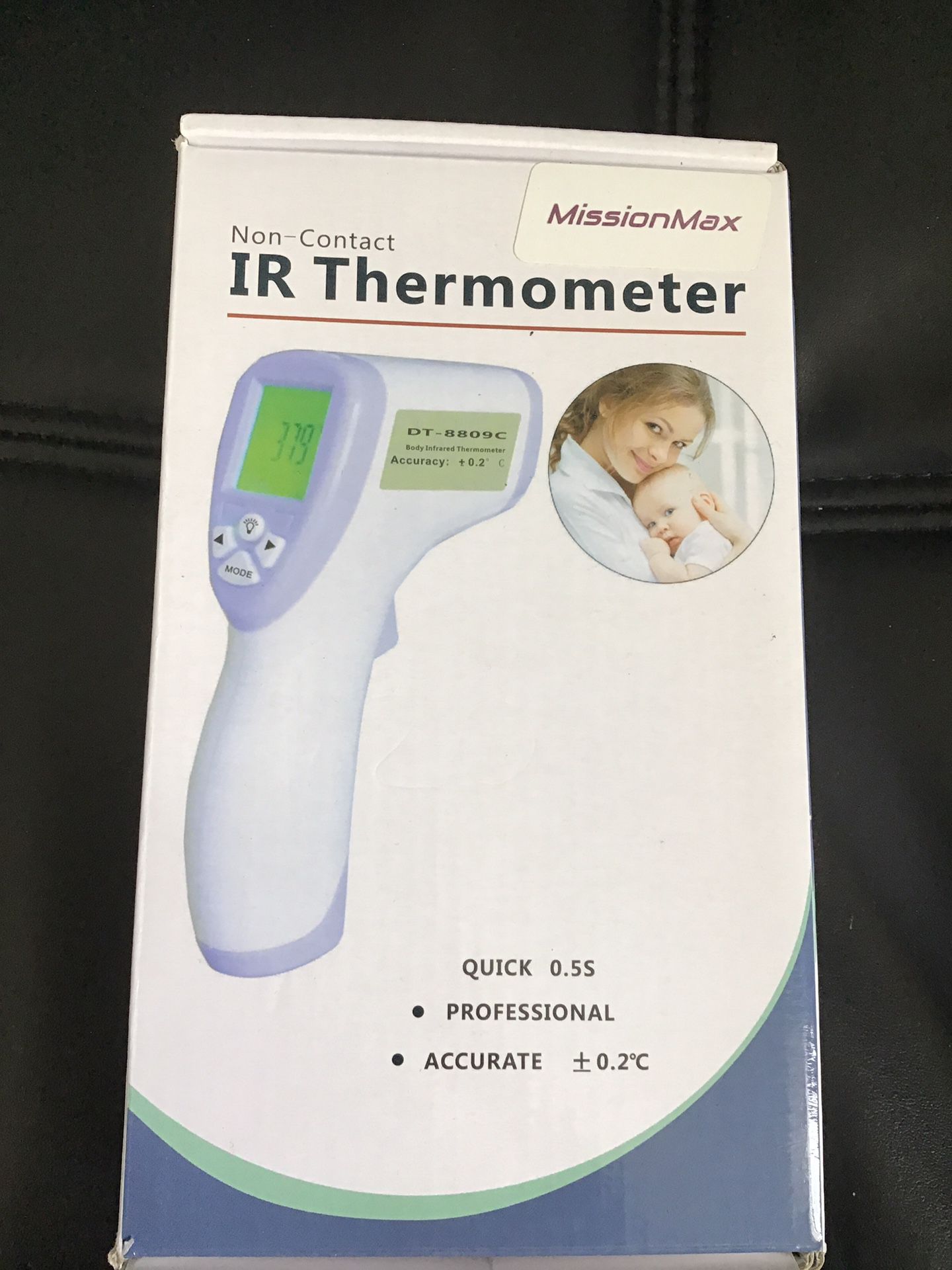 Infrared Forehead Thermometer Instant Read Non Contact for Baby, Kids Adults