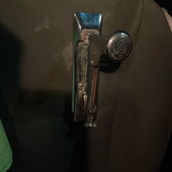 Vintage Ace Fastener Co Pilot  Chrome Stapler- WORKS