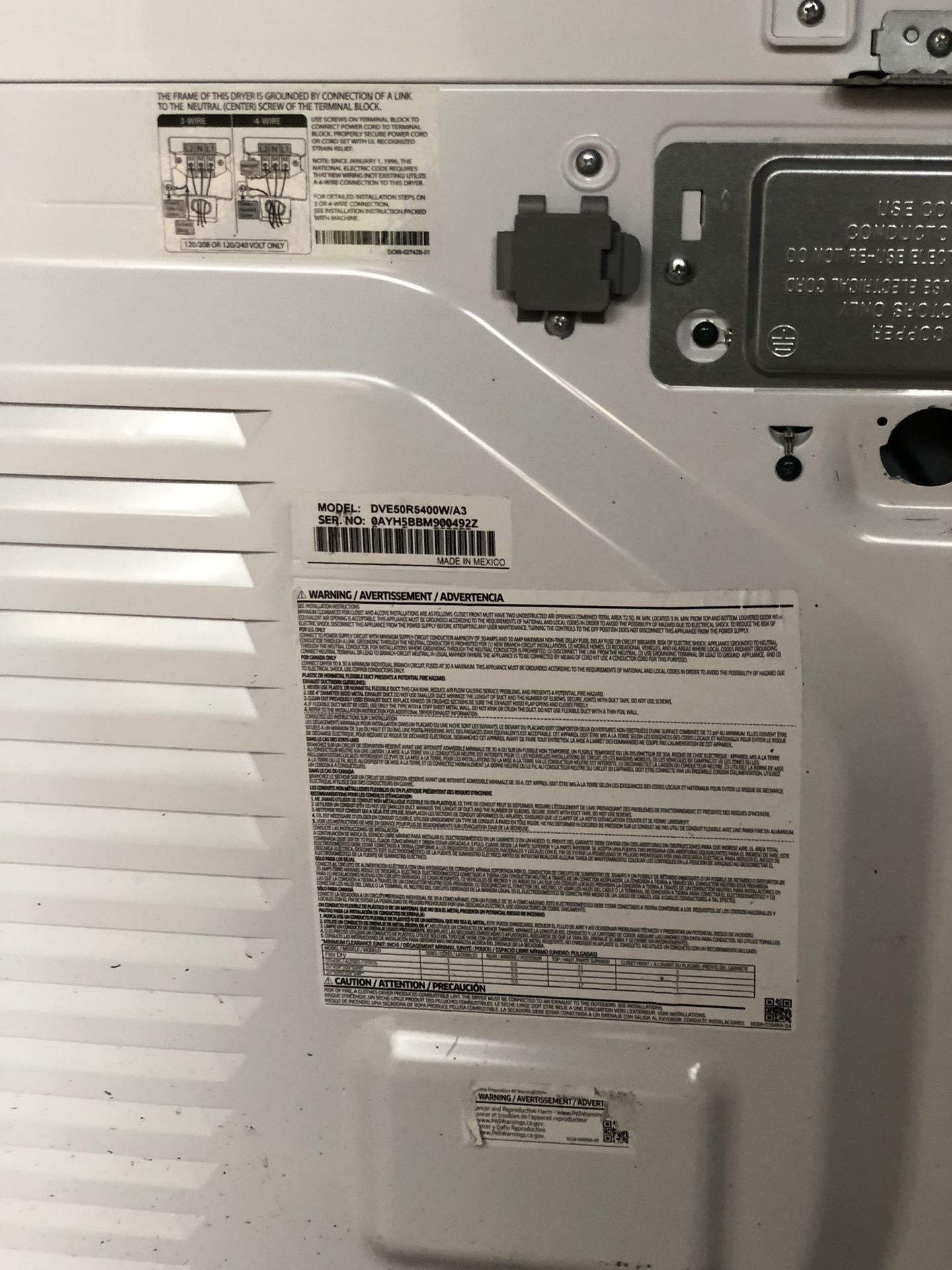 Electric Steam Dryer