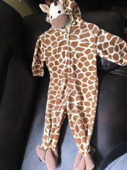 Giraffe Halloween costume 12 mos