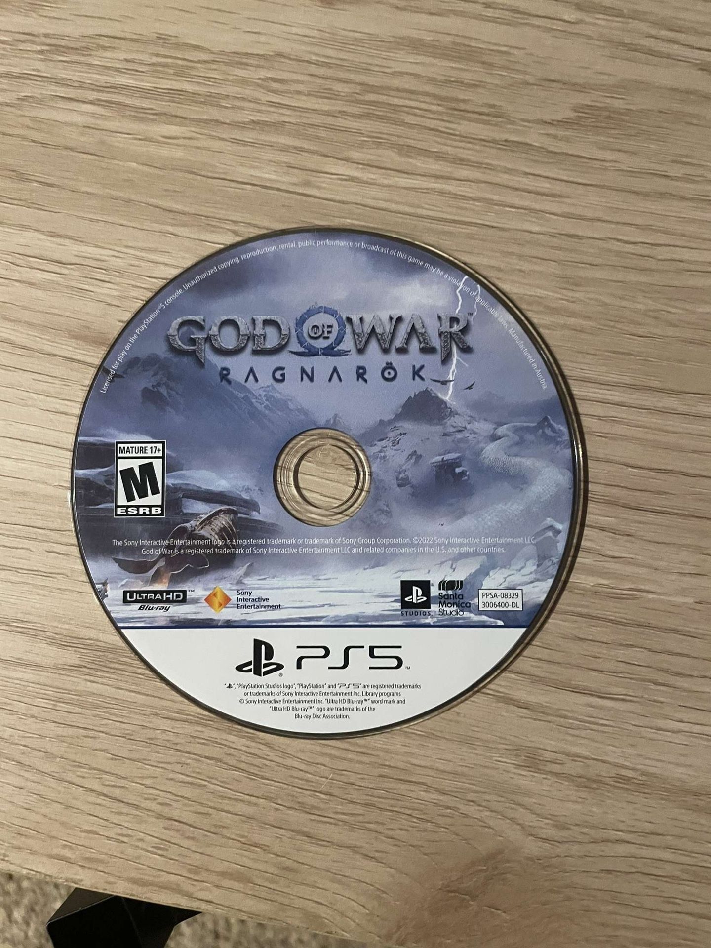 God of War Ragnarock Ps5 Video games