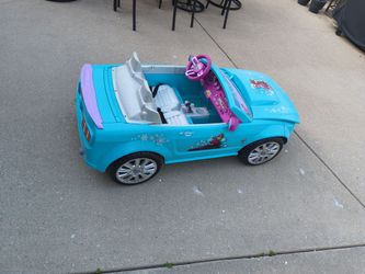 Battery toy mustang