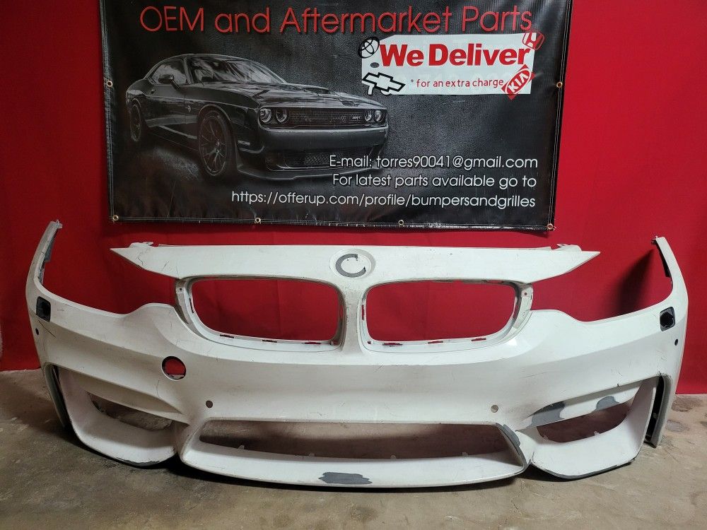 2014 - 2019 Bmw/428i Front Bumper Oem