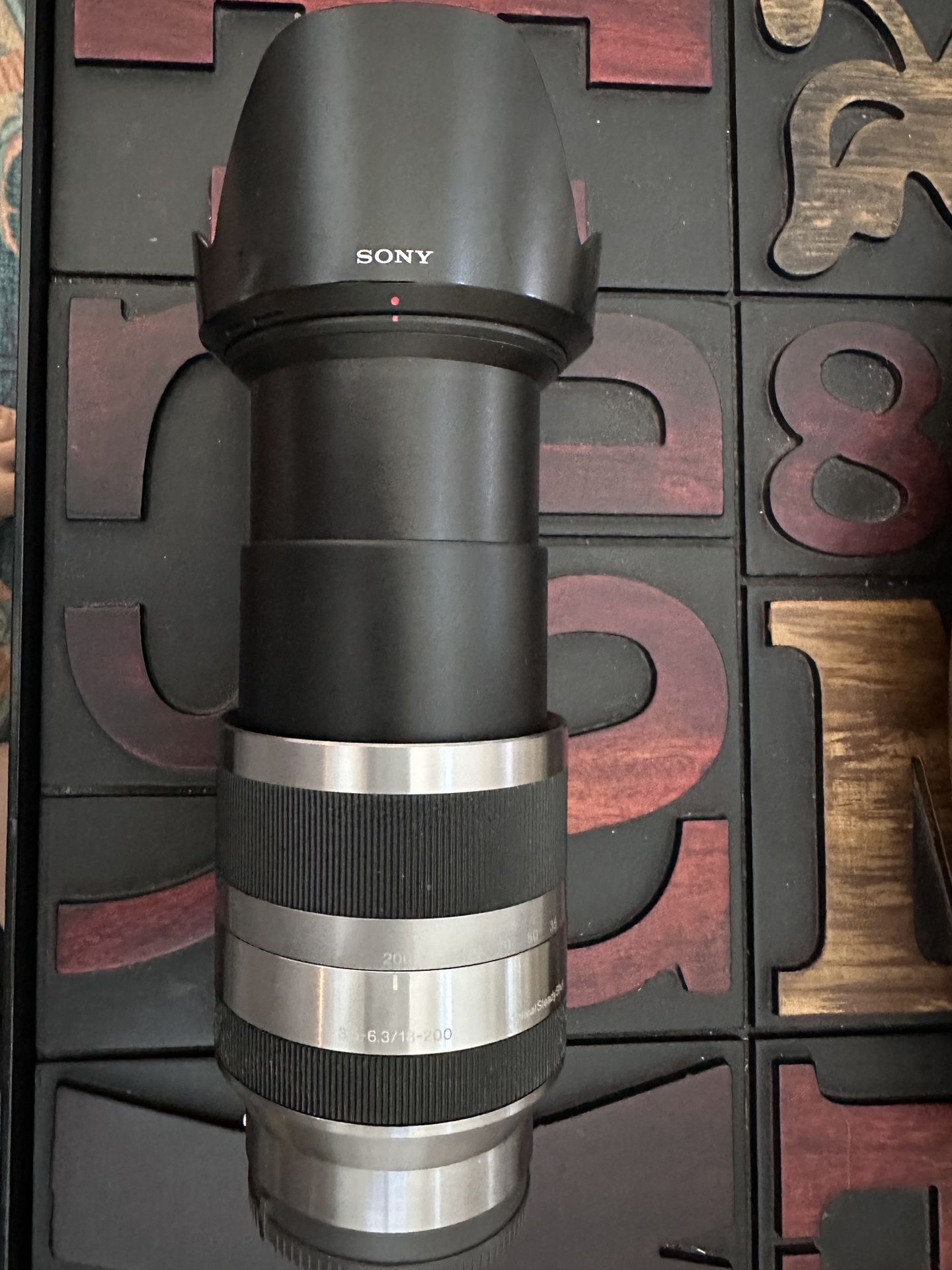 Sony E Mount 18-200mm All In One Lens