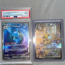 alakazam Ex , Blastoise Ex 151. Pokemon 