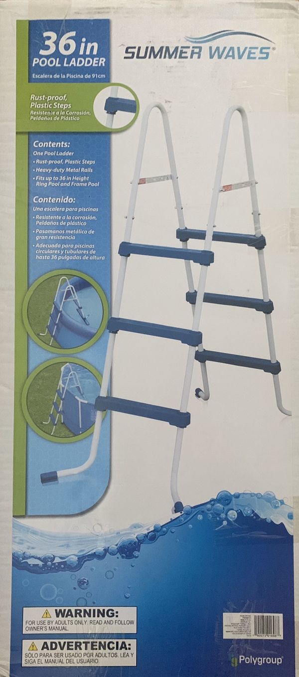 Summer Waves Pool Ladder 36in for Sale in Mason, OH OfferUp