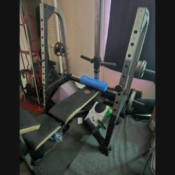 Gold's Gym All In One Weight & Bench Set