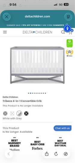 4 in 1 crib
