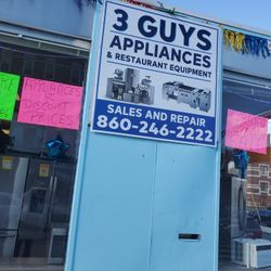 3 GUYS APPLIANCES IN HARTFORD,  LOCATED AT 742 PARK ST HARTFORD CT CALL (contact info removed) 
