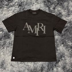 Amiri Logo T-Shirt Black