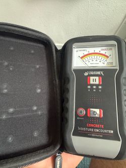 Tramex moisture meter