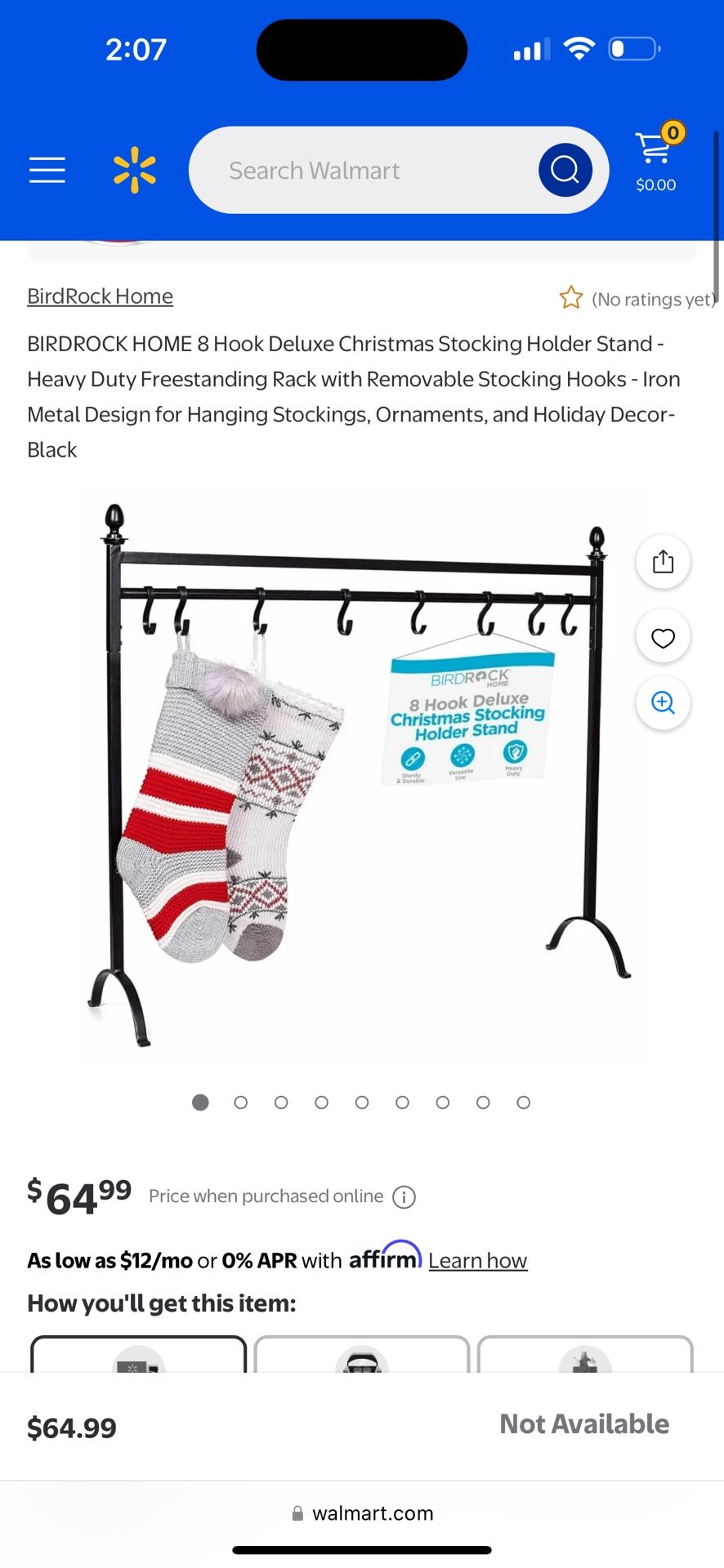 Stockin Holder