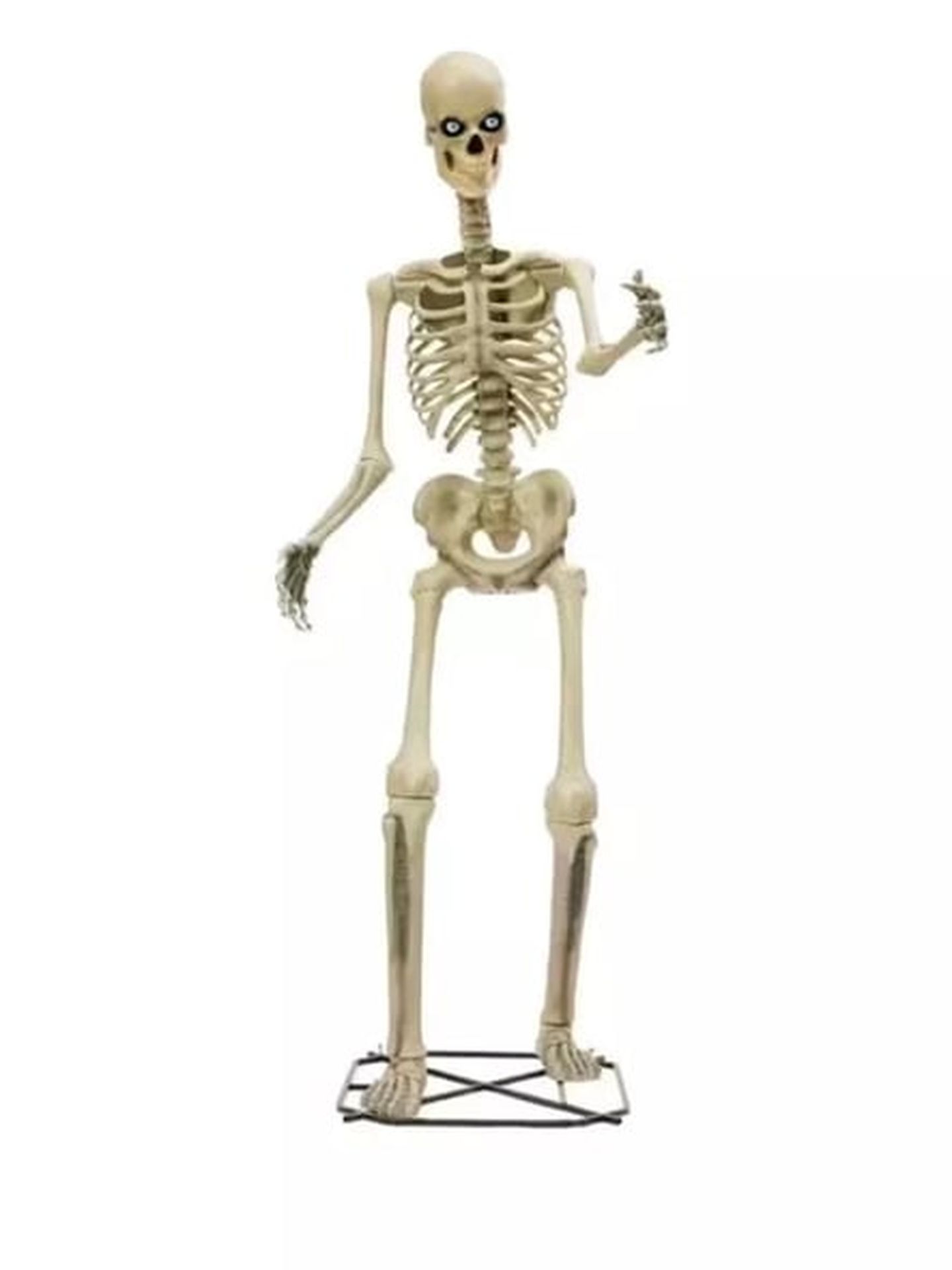 12-foot skeletons animatronic Halloween decoration