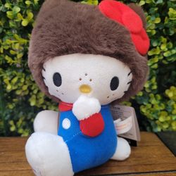 Monchhichi X Hello Kitty Plush