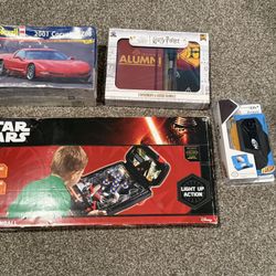 Star Wars Tabletop Pinball, Harry Potter Stationary & Socks Bundle, Reveal Corvette Z06, Nintendo DS Armor Protective Case