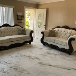 Somos Fabricantes (sofa Y Loveseat $1399)