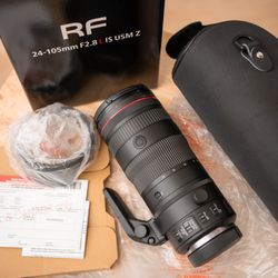 Canon rf 24-105mm f2.8 L lens