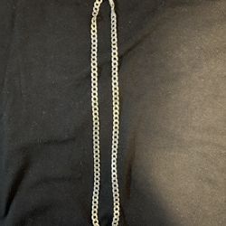 Silver Cuban Chain 