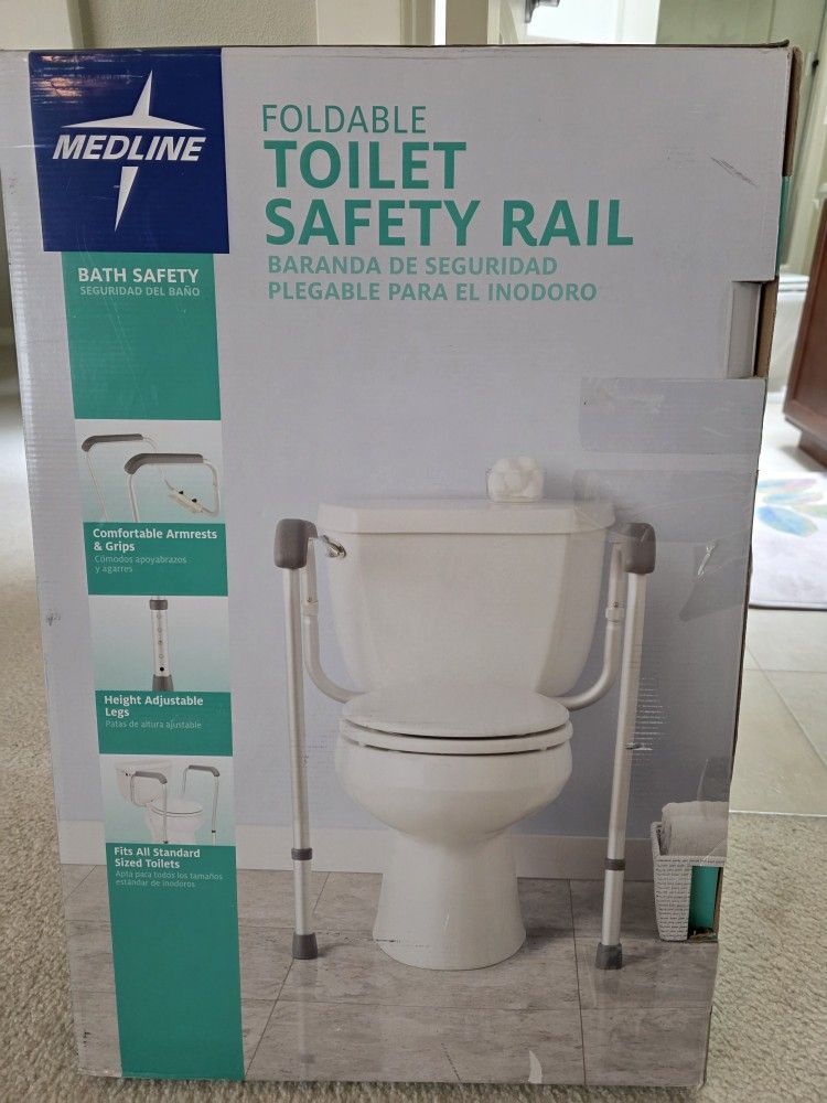 Toilet Safety Rail Foldable