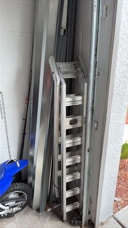 Aluminum ramp Folded