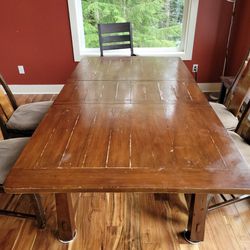 Dining Table With 7 Chairs 