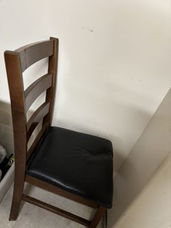 Brown And black Chair 