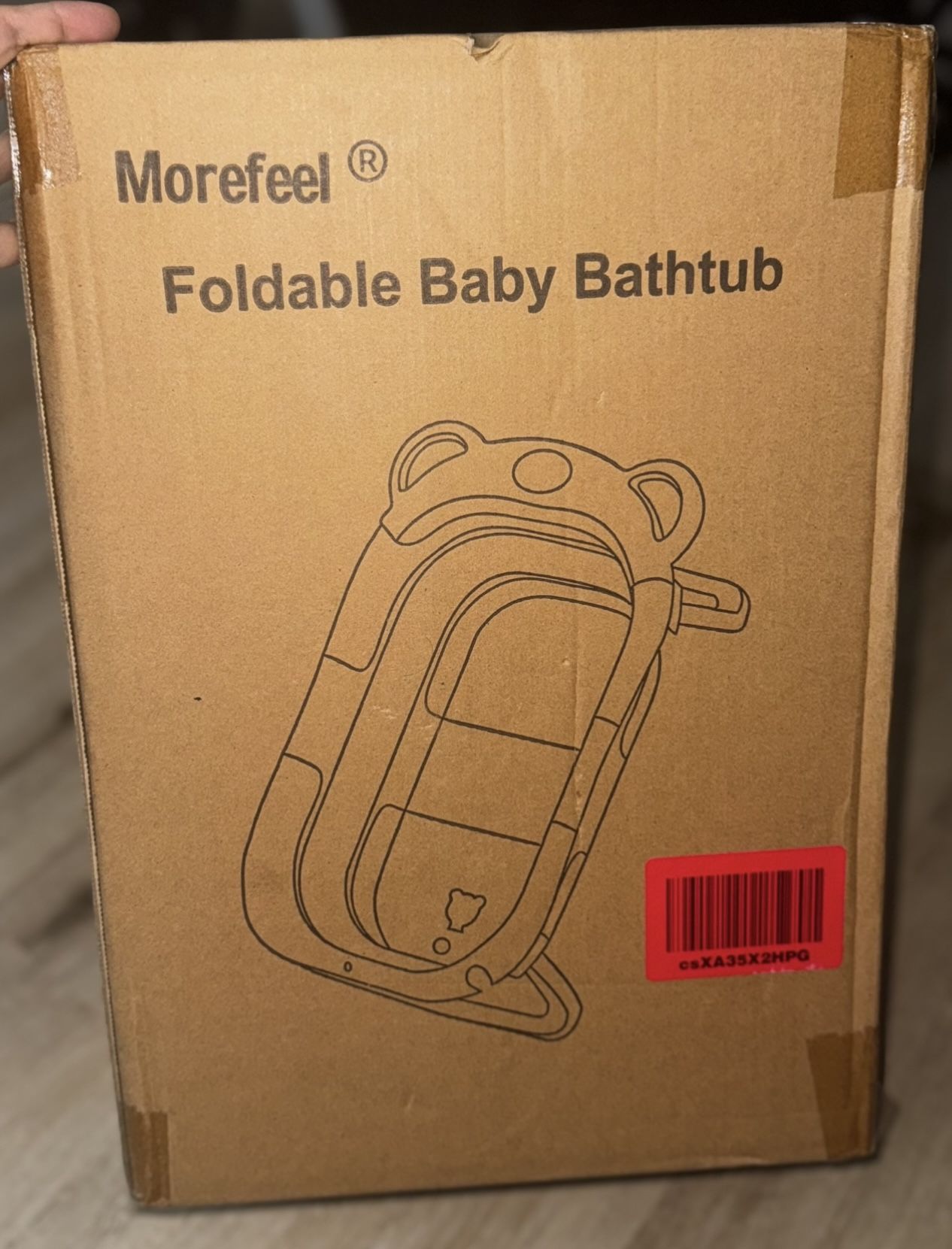 Morefeel ® Foldable Baby Bathtub