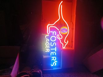 BRAN NEW  FOSTERS LAGER NEON SIGN
