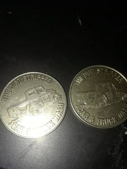 DIRT STRIPPER CAR WASH TOKEN