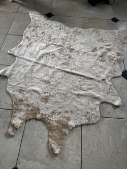 Faux Cow Hide