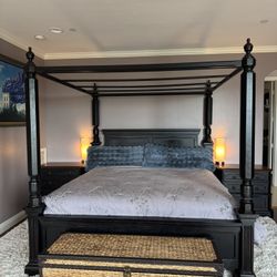 King canopy Bedroom Set