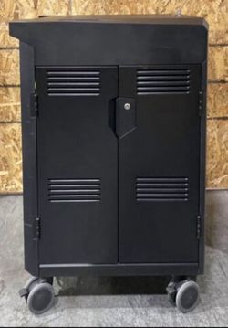 MUST GO! Ergotron 24-246-085 Powershuttle 20 Device Laptop Management Cart