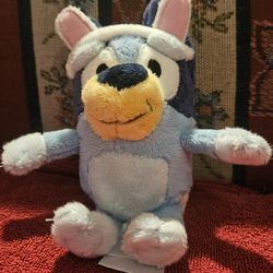 BLUEY MINI PLUSH BACKPACK  CLIP  5" CHARM  PRE-OWNED
