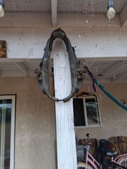 Antique Horse Collar Leather Harness