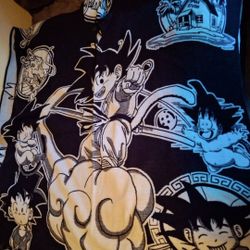 Dragon Ball Z Kid Goku Anime Poncho 