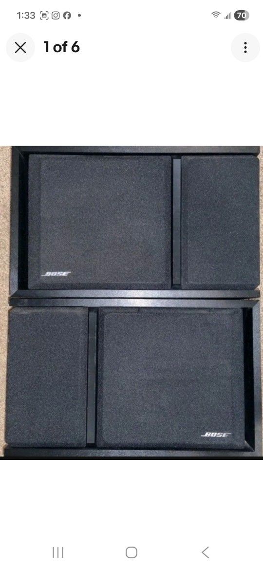 BOSE 301 Series III Direct Reflecting Speakers Left/Right (2-speaker set)