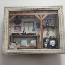 3D Framed Minuture Kitchen