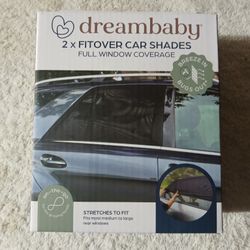 2x FITOVER CAR SHADES. FULL WINDOW COVERAGE.